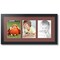 ArtToFrames Collage Photo Picture Frame with 3 - 6x8 inch Openings, Framed in Black with Over 62 Mat Color Options and Plexi Glass (CSM-3926-782)